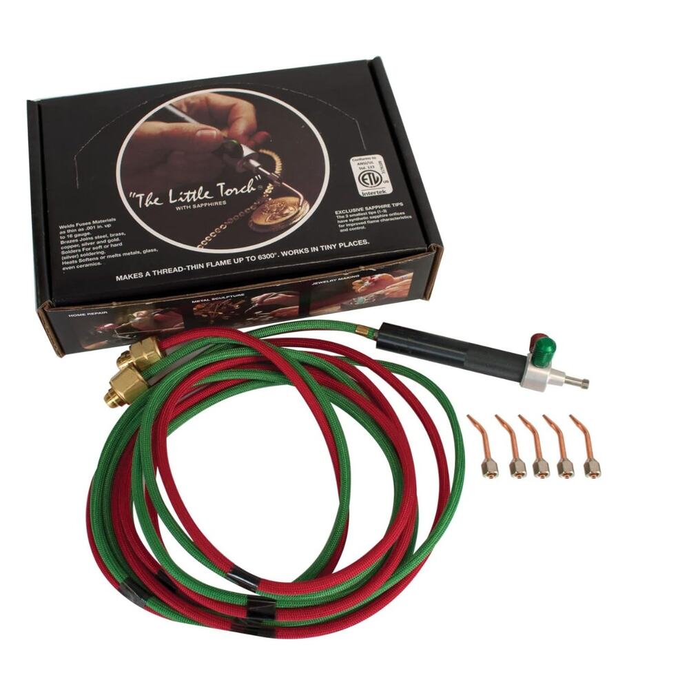 Smith Little Torch Kit Sapphires 23-1001D Welding Soldering Jewelers - Open Box